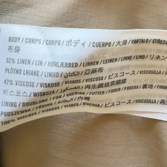 Abercrombie & Fitch Halter Neck Maxi Dress ST Tiered Linen Blend Coquette Floral - Picture 6 of 8